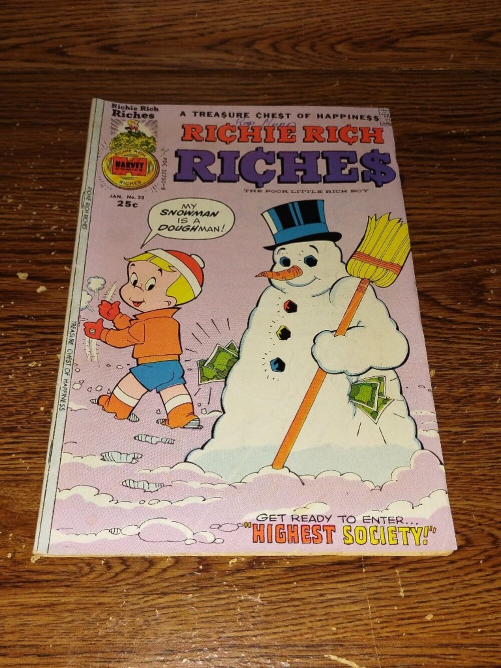 Richie Rich Riches #22  (Harvey Comics, 1976)